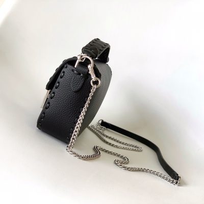 Fendi Baguette macro-stitch messenger bag (T) — 3