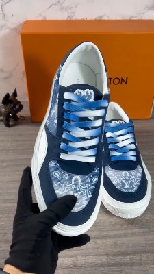 Louis Vuitton Bandana Blue Ollie low-top sneakers — 5