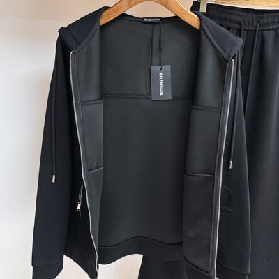Balenciaga zip-up hoodie and matching sweatpants set — 3