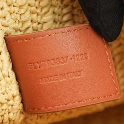 Saint Laurent Le 5 à 7 Raffia Shoulder Bag — 11