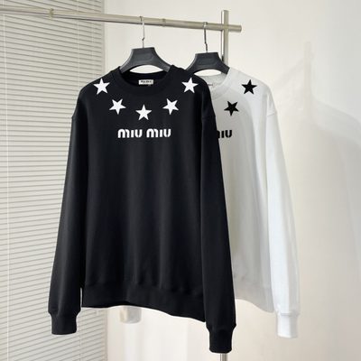 MIU MIU crew-neck sweatshirt — 11