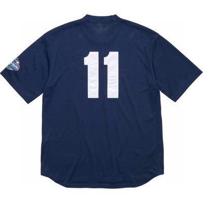 Supreme S Logo Baseball Henley — 12