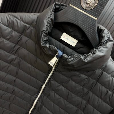 Moncler Padded Wool Zip-Up Cardigan — 6