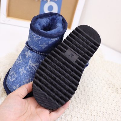 Denim-style short winter boots — 6