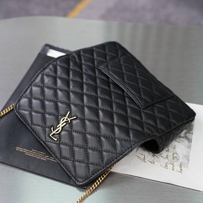 Saint Laurent Gaby Chain Phone Holder — 8