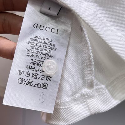 Gucci stretch cotton piqué polo shirt — 13