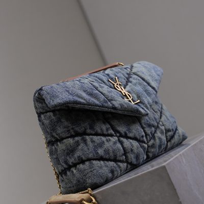 Saint Laurent Loulou Puffer shoulder bag — 4