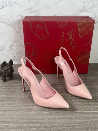 Christian Louboutin Hot Chick Sling patent leather pumps — 4