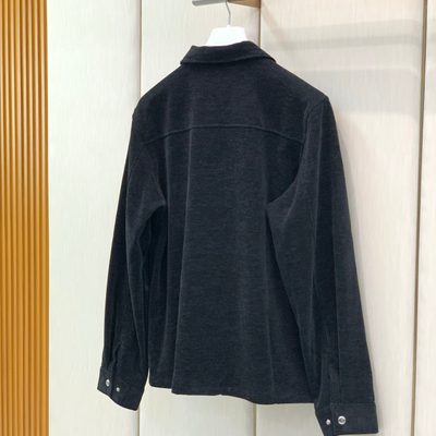 Prada classic button-down shirt and matching trousers accented — 9