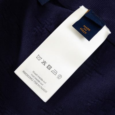 Louis Vuitton deep blue knit shorts — 9
