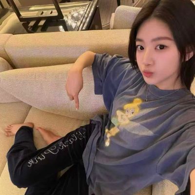 SAINT Mxxxxxx x Disney Tinker Bell Navy short-sleeved t-shirt — 6