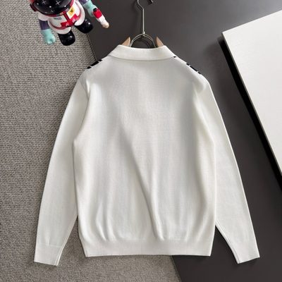 long-sleeve knitted polo sweater — 9