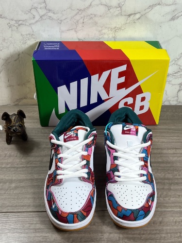 Nike SB Dunk Low Pro Parra Abstract Art sneakers — 3