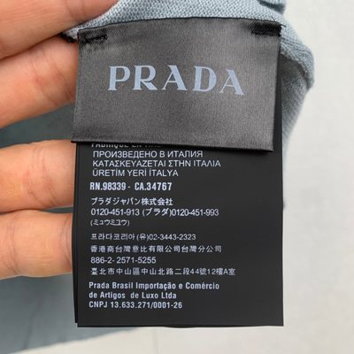 Prada superfine wool polo shirt — 10
