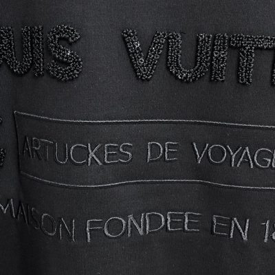 Louis Vuitton black cotton t-shirt — 9
