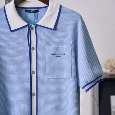 Louis Vuitton waffle signature short-sleeved shirt — 6