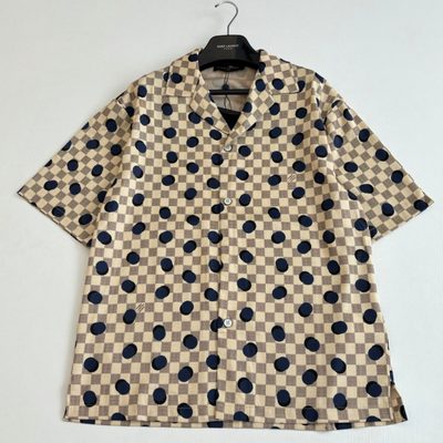 Louis Vuitton Damier Silk short-sleeved shirt — 3