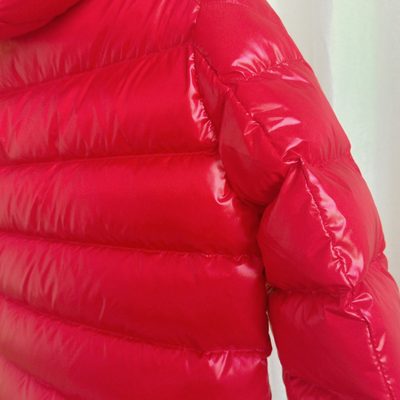 Moncler Enfant Maya Hooded Short Down Jacket — 9