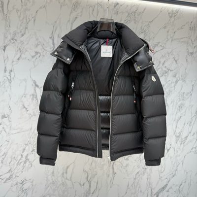 Moncler hooded short puffer jacket — 5