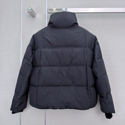 Prada Re-Nylon cropped down puffer jacket — 7