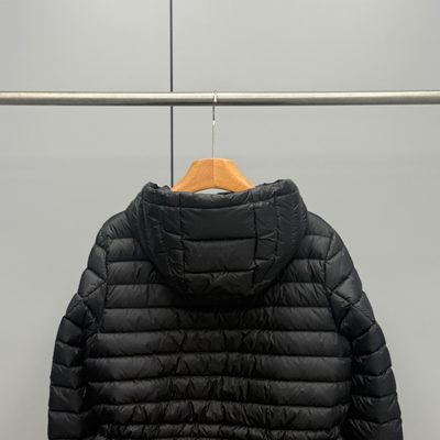 Moncler Raies Hooded Short Down Jacket — 8
