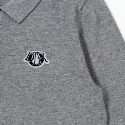 Dior long-sleeve knit polo sweater — 7