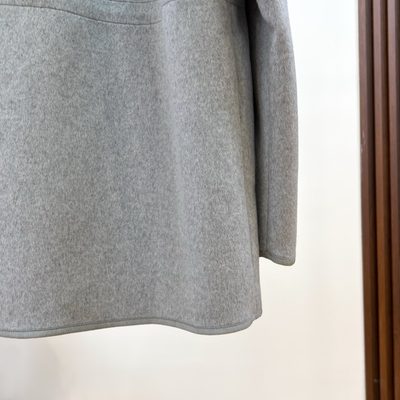 Moncler Gray Wool and Cashmere Jacket with Vest — 7