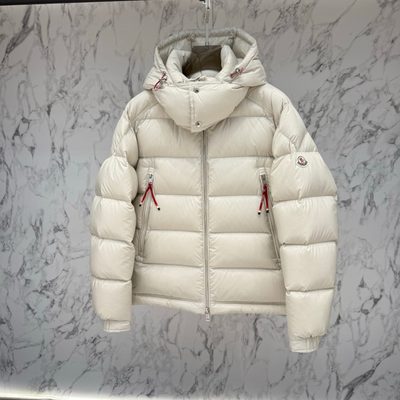 Moncler hooded short puffer jacket — 8