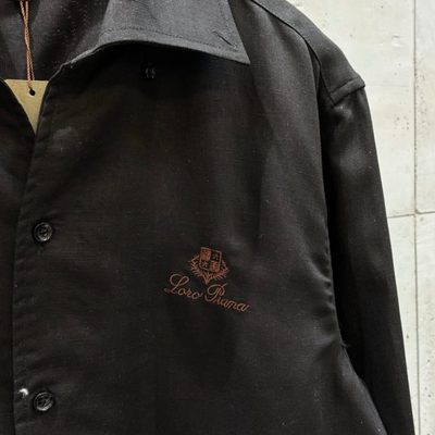 Loro Piana black long-sleeved shirt — 5