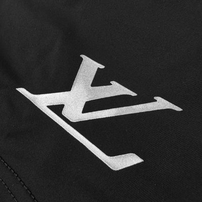 Louis Vuitton Double-Layer Running Shorts in black — 6