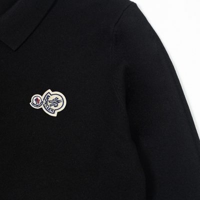 Moncler long-sleeve knit polo sweater — 6