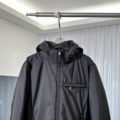 Prada Men's Re-Nylon Puffer Jacket — 3