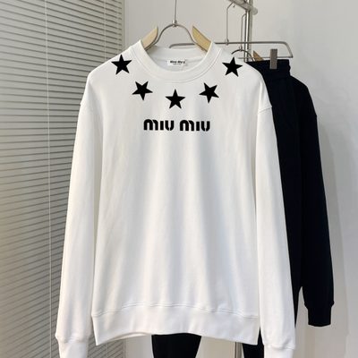 MIU MIU crew-neck sweatshirt — 3