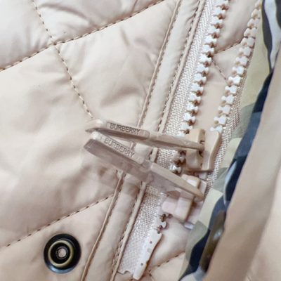 Burberry Kids quilted jacket — 7