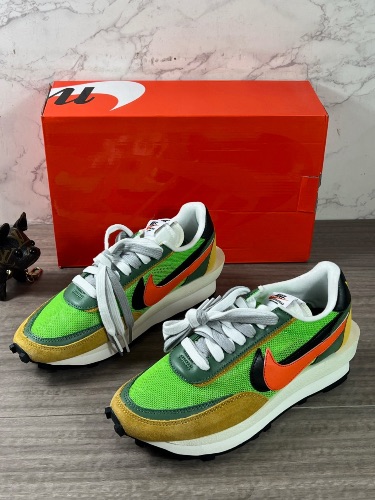 Nike x Sacai LDWaffle Green Gusto sneakers — 3