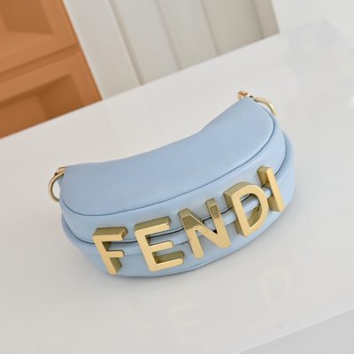 Fendi Fendigraphy Mini hobo bag (T) — 4
