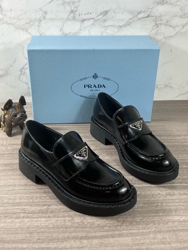 Prada platform loafers — 4