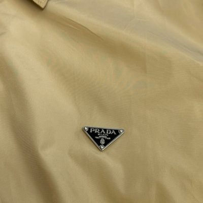 Prada nylon zip-up shirt — 6