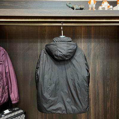 Prada Black Re-Nylon Puffer Jacket — 4