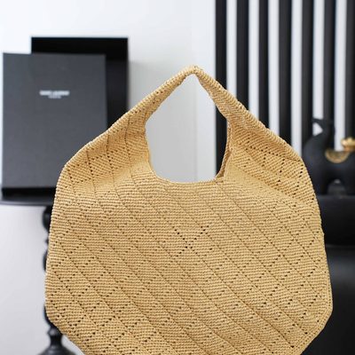 Saint Laurent Icare Hobo in Raffia — 3