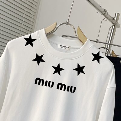 MIU MIU crew-neck sweatshirt — 5