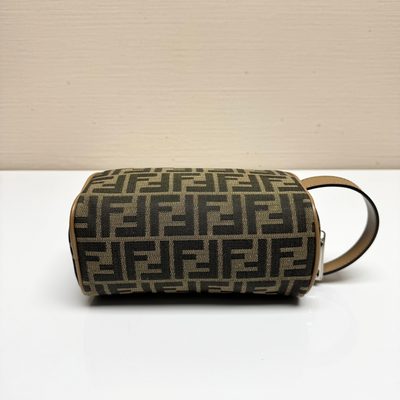 Fendi Small FF Jacquard Toiletry Case (T) — 3