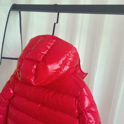 Moncler Enfant Maya Hooded Short Down Jacket — 6