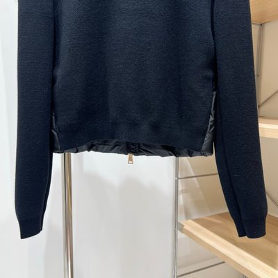 Moncler Cotton Padded Cardigan — 10