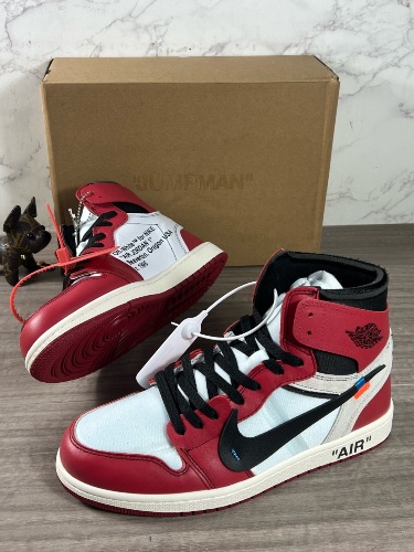 Jordan x Off-White The 10: Air Jordan 1 "Chicago" sneakers