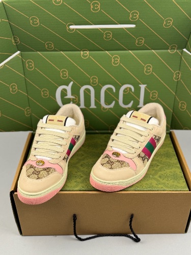 Gucci Screener embellished sneakers