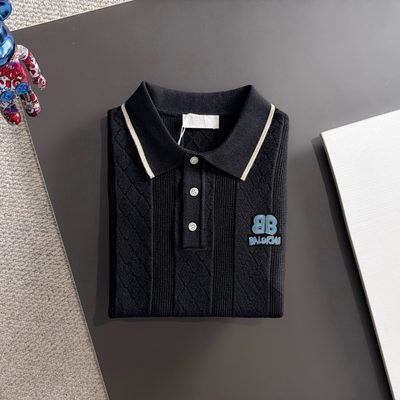 Balenciaga knit polo sweater — 8