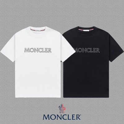 Moncler logo-printed crew neck t-shirt — 3