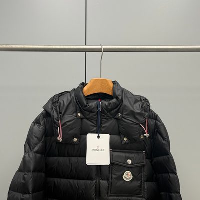 Moncler Verith Hooded Short Down Jacket — 3