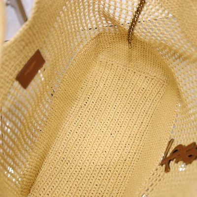 Saint Laurent Icare Maxi Shopping Bag in Natural Raffia — 5